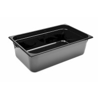 Hendi Gastronorm Behälter 1/1, GN 1/1, 9 L, Schwarz, 530 x 325 x (H) 65 mm