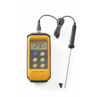 Hendi Stoßfester Thermometer mit Digitalanzeige und Stiftsonde, -50/300˚C, 195x85x(H)45mm