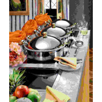 Scholl Install Hold Line Modell Ceranflächen mit CNS Rahmen 900-20