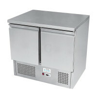 Atosa ICE3801GR 2 Türiger Kühltisch mit Arbeitsplatte