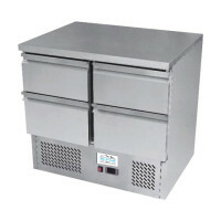 Atosa ICE3820GR Kühltisch mit 4 Schubladen GN1/1