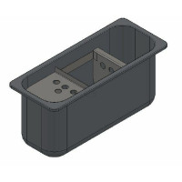 KBS Anbauportionierspüle für Eistheken