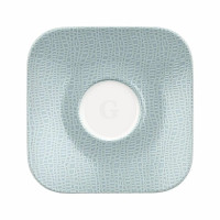 Seltmann Weiden COUP Fine Dining Fashion Kombi-Untere eckig groß 16x16 cm M5387, türkis 