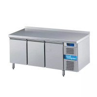 Cool Compact Magnos Kühltisch 3 x GN 1/1 1 Tür mit Tischplatte, hinten aufgekantet