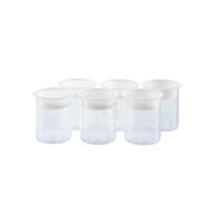 PacoJet Kunststoff Pacossier® Becher mit Deckel 6er Set