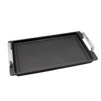 SARO Eurolux Premium Teppanyaki mit Edelstahlgriffen 41 x 24 x 2,5 cm, glatt