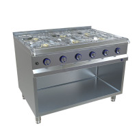 MKN Optima 850 Gas Herd 6-flammig