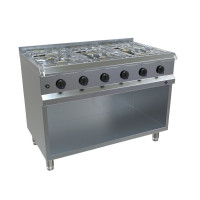 MKN Optima 700 Gas Herd 6-flammig