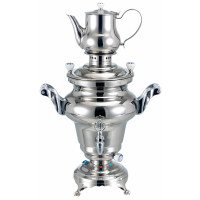 Neumärker Samowar Rebecca 5 Liter + 1,3 Liter