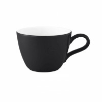 Seltmann Weiden COUP Fine Dining Fashion Obere zur Cappuccinotasse 0,22 Liter M5389, schwarz 