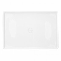 Seltmann Weiden Buffet Gourmet Platte 5170 32,5x22,4 cm, weiß