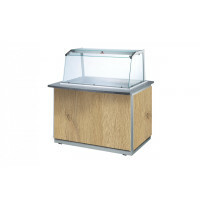 Scholl Profit Line Kaltverkaufsanlage Kaltausgabe mit Stiller Kühlung und Unterschrank