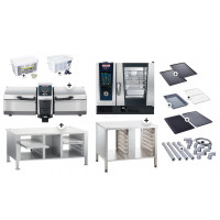 Rational iKitchen iCombi Pro 6-1/1 Elektro + iVario 2-XS Aktions-Set