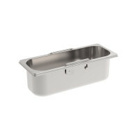 Rieber GastroNorm-Behälter GN 2/8 - 100 mm versenkbare Griffe