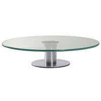 Contacto Tortenplatte, drehbar, aus Glas