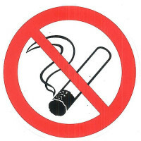 Contacto Nichtraucherschild, selbstklebend