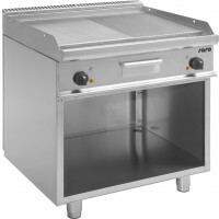 SARO Elektro-Griddleplatte mit offenem Unterbau Modell E7/KTE2BAM