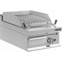 SARO Gas-Lavasteingrill Tischmodell E7/BS1BB