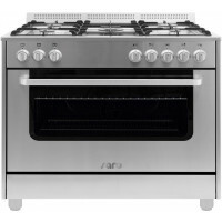 SARO Multifunktionsherd Gas/Elektro Modell TS95C61LX