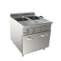 SARO Elektrofritteuse 2 x 21 L Modell LQ / FRE2V21