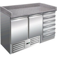 SARO Pizzatisch mit Schubladen Modell PZ 9001