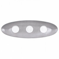 Seltmann Weiden COUP Fine Dining Fashion Setplatte 44 cm, grau 