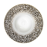 COUP Fine Dining Noble Black Pastateller rund tief 26,5 cm