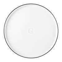 Seltmann Weiden Good Mood Black Line Teller flach rund 28 cm M5397-30