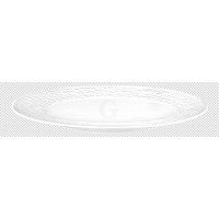 Seltmann Weiden NORI Teller flach 28 cm Relief schmal, weiß