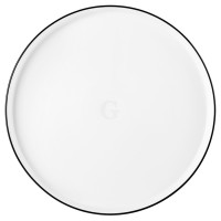 Seltmann Weiden Good Mood Black Line Teller flach rund 30 cm M5397-30
