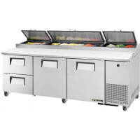 TRUE Pizzatisch / Zubereitungstisch TPP AT 93D 2 HC