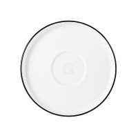 Seltmann Weiden Good Mood Black Line Untertasse 13 cm M5402-13