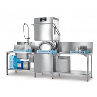 Hobart Haubenspülmaschine PREMAX AUPLS-10B mit integrierter Wasserenthärtung