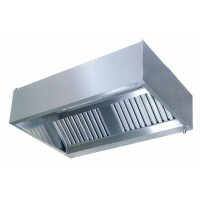 Gastro-Steel Edelstahl Dunstabzugshaube-Kastenhaube Serie Variabel