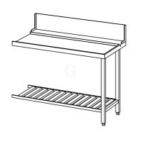 Winterhalter Ablauftisch 1200 mm für PT Serie BR 711