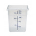 Cambro CamSquares® - Transparent Vorratsbehälter 17,2 Liter