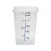 Cambro CamSquares® - Transparent Vorratsbehälter 20,8 Liter