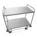 B.PRO Servierwagen SW 10 x 6 - 2 mit stahlverzinkten Rollen
