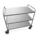 B.PRO Servierwagen SW 10 x 6 - 3 BASIC mit Kunststoffrollen