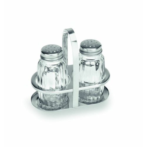 WAS Menage 1480 2-teilig Salz & Pfeffer Glas