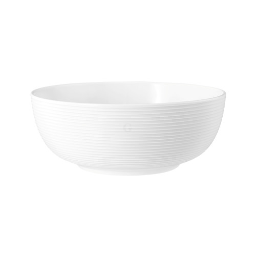 Seltmann Weiden BEAT Foodbowl 20 cm , mit Relief, weiß