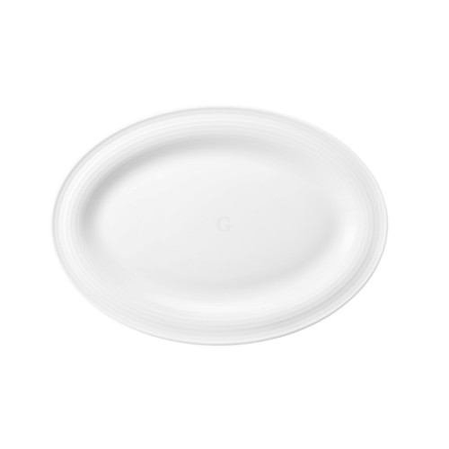 Seltmann Weiden BLUES Platte oval 25 cm, weiß