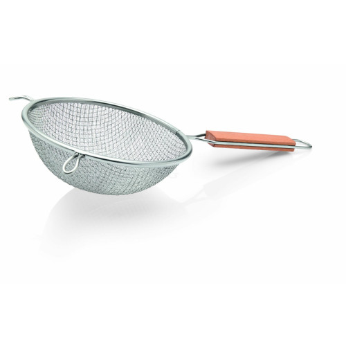 WAS Großküchensieb Ø 20 cm Maschenweite 1 mm Chromnickelstahl