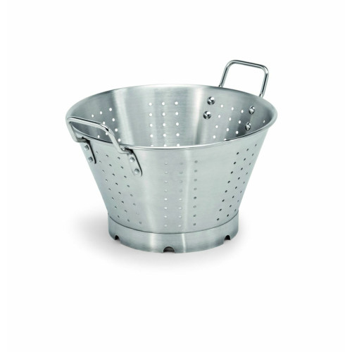 WAS Seiher Ø 40 cm Perforierung Ø 5 mm Chromnickelstahl