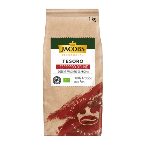 Jacobs Tesoro Espresso Bio 1kg