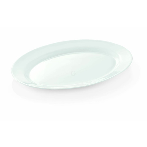 WAS Platte Uni 30,5 x 22,5 cm Opalglas