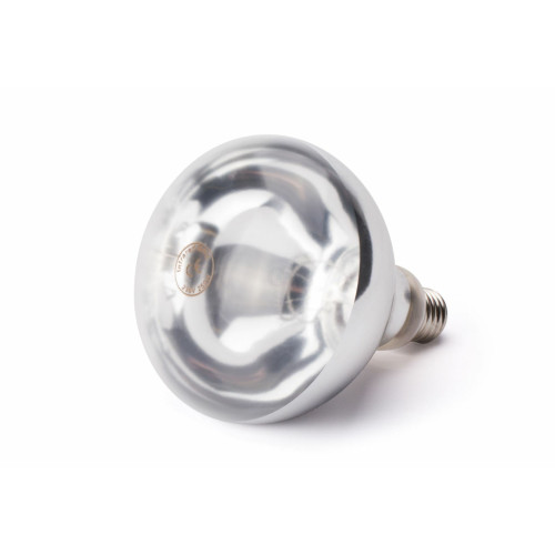 Hendi Infrarotlampe mit weißem Licht, 230 V / 0,25 kW, ø 125 x (H) 170 mm