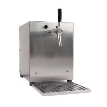 Getränkedurchlauferhitzer 1-leitig 9 kW mit integriertem Luftkompressor, Edelstahl