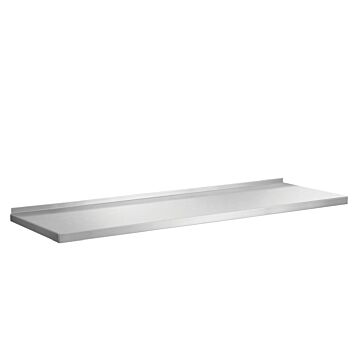 Bartscher Wandbord 1800 x 355 x 27 mm, CNS