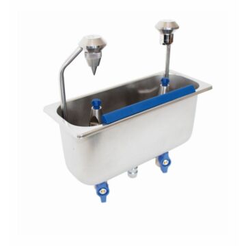 Stöckel Portioniererspüle mit Portioniererdusche